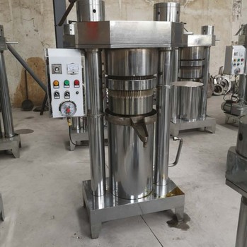 Máquina prensadora de aceite hidráulico de maní prensado en frío en Perú
