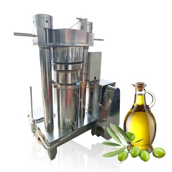 Máquina expulsora de aceite hidráulico de alta presión para aceite de maní