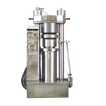 Máquina de prensa de aceite hidráulico de prensa en frío de molino de aceite de maní grande 6yl 180