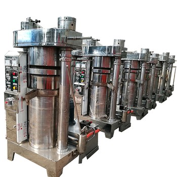 Máquina hidráulica de extracción de aceite con prensa en frío en Perú.