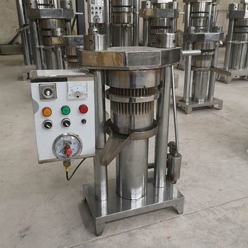 Máquina hidráulica de línea de producción de aceite de soja de nuez de Perú
