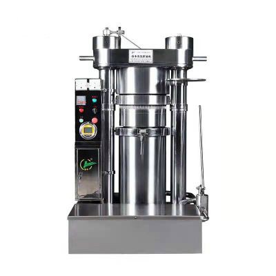 Máquinas de fabricación de aceite de soja de prensado en frío de gran rendimiento/tipo hidráulico
