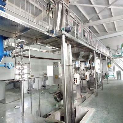 Línea de producción/línea de producción de prensa de aceite de maní en España
