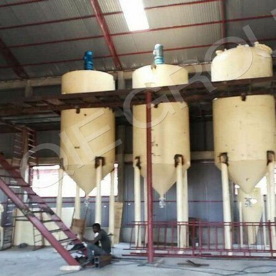 Línea de producción de prensa de aceite de semilla de girasol en Ecuador