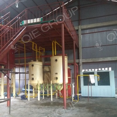 línea de producción de prensa de aceite de sésamo línea de producción en Paraguay