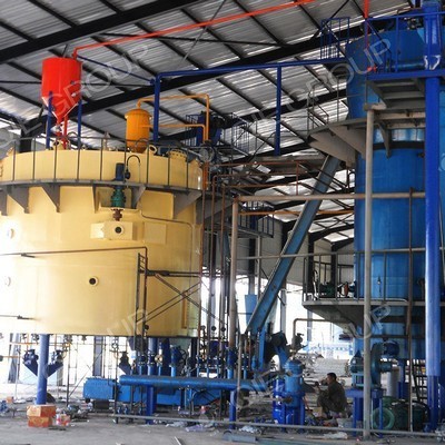 Máquina de línea de producción de aceite de salvado de arroz en Ecuador