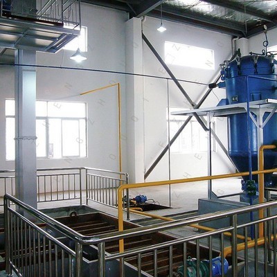 Línea de producción de aceite de girasol con técnicas avanzadas.