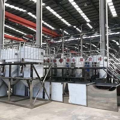 Línea de revestimiento de producción de prensa de aceite grande de 1-20 tpd para plantas vegetales