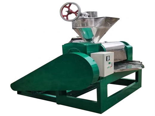 Evaluación del rendimiento de máquinas prensadoras de ariete de aceite de uso común.