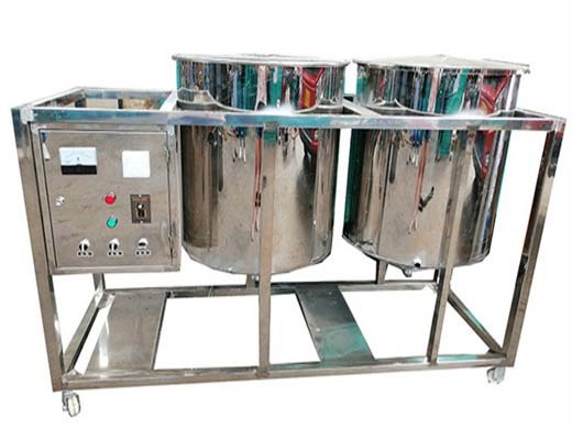 máquina de refinación de aceite de girasol máquina de refinación de aceite de soja