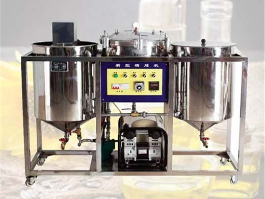 Máquina de taller de refinación de aceite de algodón a escala caliente en Honduras